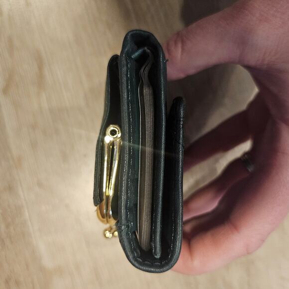 Vintage Princess Gardner Forest Green Tri-Fold Wallets Retro Minimalist Casual - Picture 8 of 10
